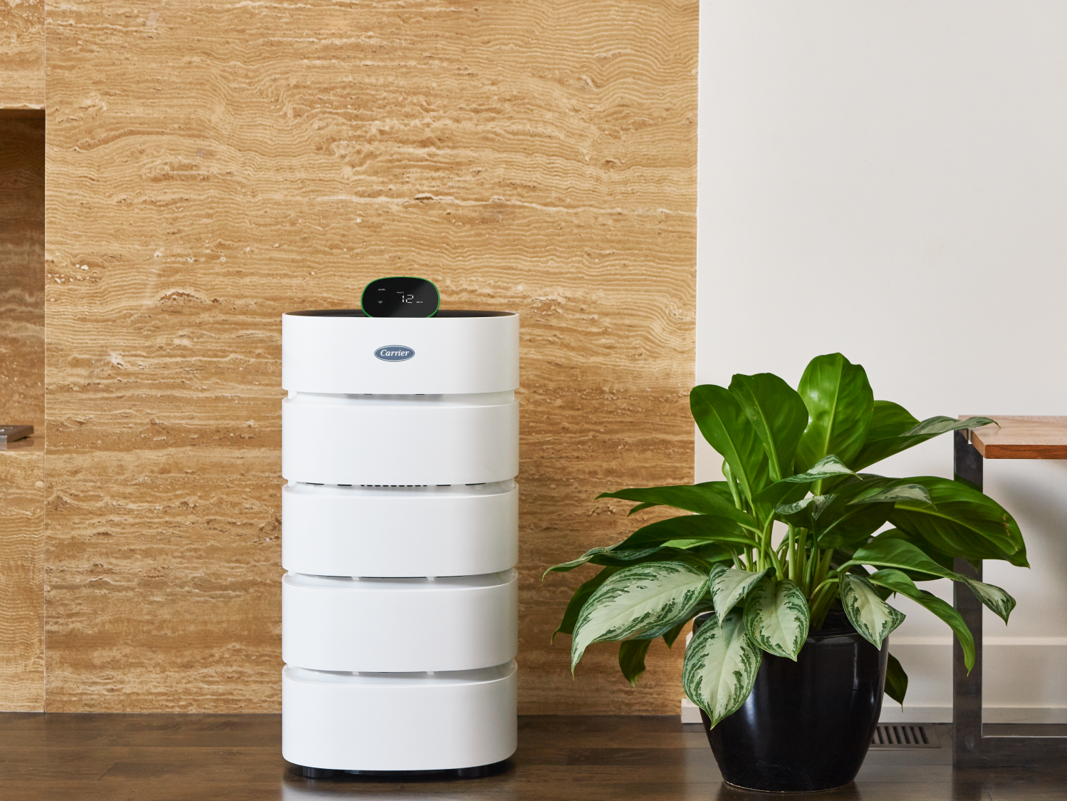 Room Air Purifiers Monitors Air Quality While Filtering Pollutants